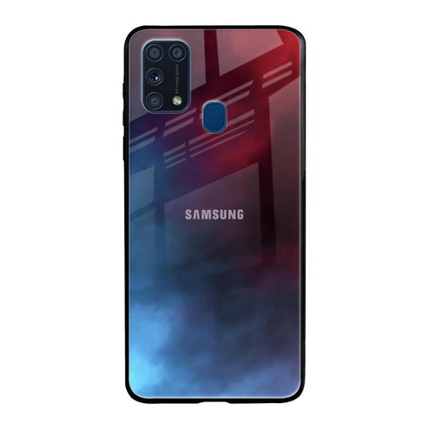 Smokey Watercolor Samsung Galaxy M31 Prime Glass Back Cover Online