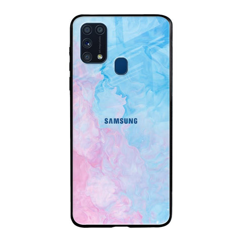 Mixed Watercolor Samsung Galaxy M31 Prime Glass Back Cover Online