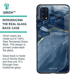 Deep Ocean Marble Glass Case for Samsung Galaxy M31 Prime