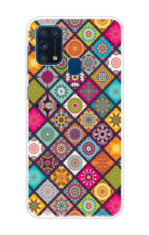 Multicolor Mandala Samsung Galaxy M31 Prime Back Cover