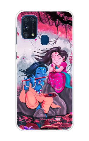 Radha Krishna Art Samsung Galaxy M31 Prime Back Cover