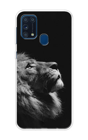 Lion Looking to Sky Samsung Galaxy M31 Prime Back Cover