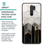 Tricolor Pattern Glass Case for Poco M2