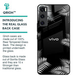 Zealand Fern Design Glass Case For Vivo V20 SE