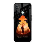 Luffy One Piece Oppo A33 Glass Back Cover Online