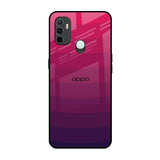 Wavy Pink Pattern Oppo A33 Glass Back Cover Online