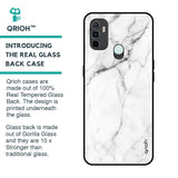 Modern White Marble Glass Case for Oppo A33