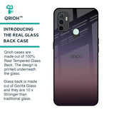 Grey Ombre Glass Case for Oppo A33
