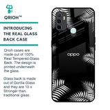 Zealand Fern Design Glass Case For Oppo A33