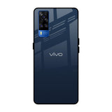 Overshadow Blue Vivo Y51 2020 Glass Cases & Covers Online