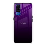 Harbor Royal Blue Vivo Y51 2020 Glass Back Cover Online