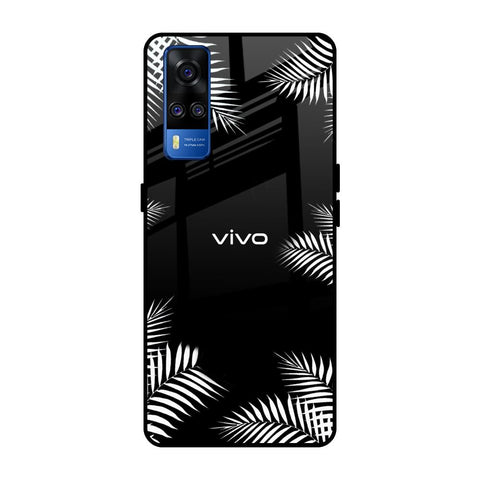 Zealand Fern Design Vivo Y51 2020 Glass Back Cover Online