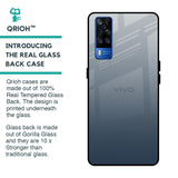 Smokey Grey Color Glass Case For Vivo Y51 2020