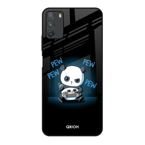 Pew Pew Poco M3 Glass Back Cover Online