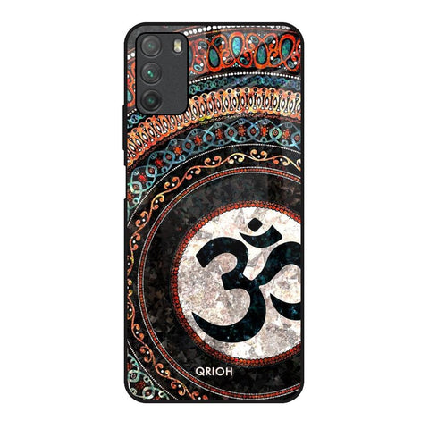 Worship Poco M3 Glass Back Cover Online