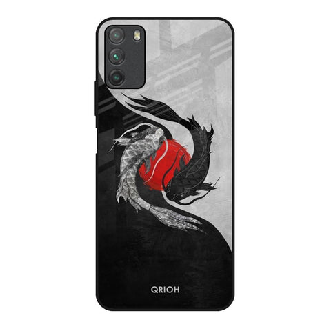 Japanese Art Poco M3 Glass Back Cover Online