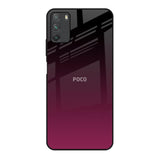 Wisconsin Wine Poco M3 Glass Back Cover Online