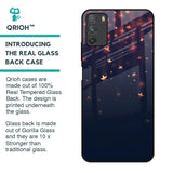 Falling Stars Glass Case For Poco M3