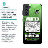 Zoro Wanted Glass Case for Samsung Galaxy S21 Plus