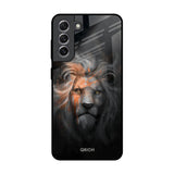 Devil Lion Samsung Galaxy S21 Glass Back Cover Online