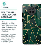 Abstract Green Glass Case For Mi 10i 5G