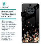 Floating Floral Print Glass Case for Mi 10i 5G