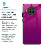 Magenta Gradient Glass Case For Mi 10i 5G