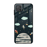 Astronaut Dream Samsung Galaxy M12 Glass Back Cover Online