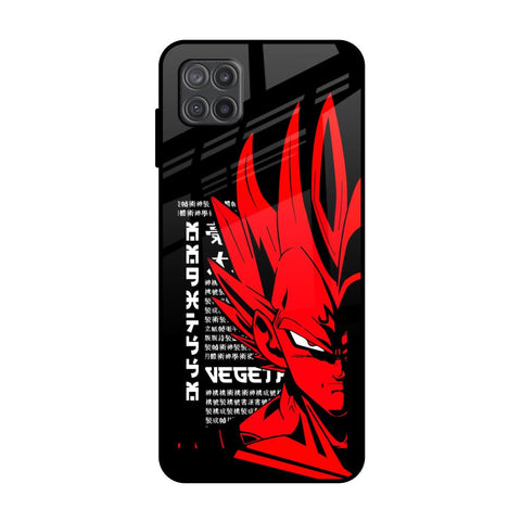 Red Vegeta Samsung Galaxy M12 Glass Back Cover Online