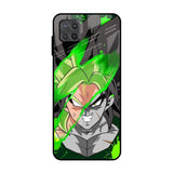 Anime Green Splash Samsung Galaxy M12 Glass Back Cover Online