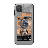 Space Ticket Samsung Galaxy M12 Glass Back Cover Online