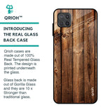 Timber Printed Glass Case for Samsung Galaxy M12