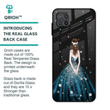 Queen Of Fashion Glass Case for Samsung Galaxy M12