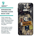 Ride Mode On Glass Case for Samsung Galaxy M12