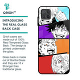 Anime Sketch Glass Case for Samsung Galaxy M12