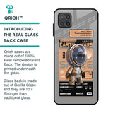 Space Ticket Glass Case for Samsung Galaxy M12