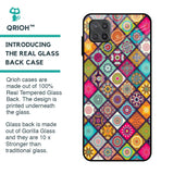 Multicolor Mandala Glass Case for Samsung Galaxy M12