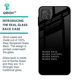 Black Soul Glass Case for Samsung Galaxy M12