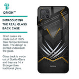 Black Warrior Glass Case for Samsung Galaxy M12