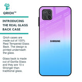 Unicorn Pattern Glass Case for Samsung Galaxy M12