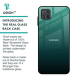 Palm Green Glass Case For Samsung Galaxy M12