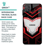 Quantum Suit Glass Case For Samsung Galaxy M12