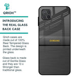 Grey Metallic Glass Case For Samsung Galaxy M12