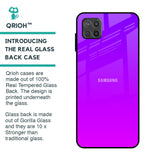 Purple Pink Glass Case for Samsung Galaxy M12