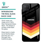 Abstract Arrow Pattern Glass Case For Samsung Galaxy M12