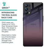 Grey Ombre Glass Case for Oppo Reno5 Pro