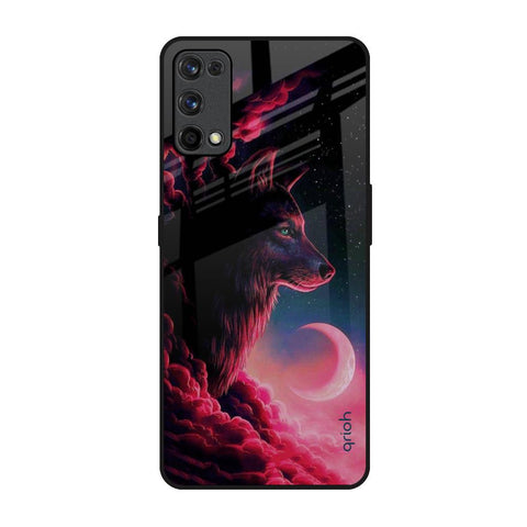 Moon Wolf Realme X7 Pro Glass Back Cover Online