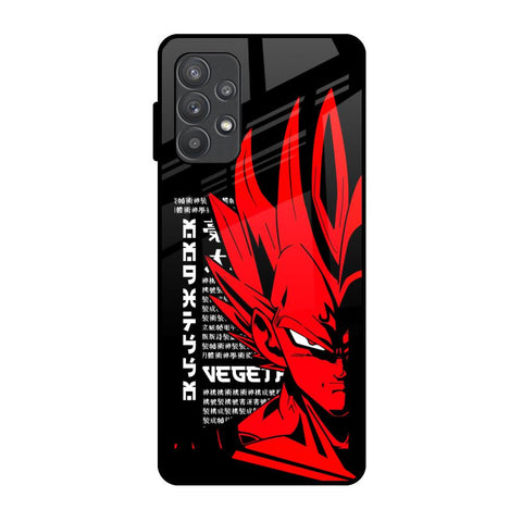 Red Vegeta Samsung Galaxy A32 Glass Back Cover Online