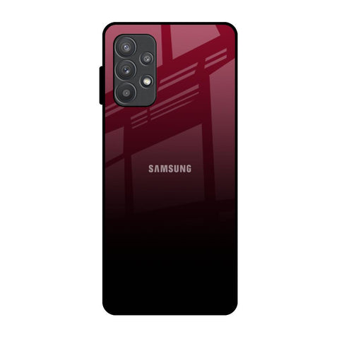 Wine Red Samsung Galaxy A32 Glass Back Cover Online