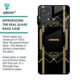 Sacred Logo Glass Case for Samsung Galaxy A32